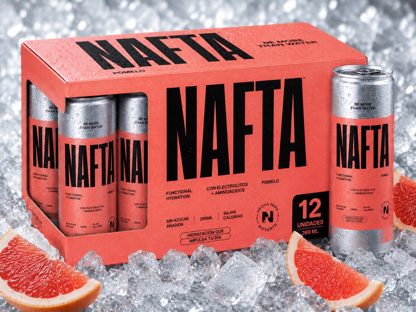 Pack de 12 unidades NAFTA Pomelo